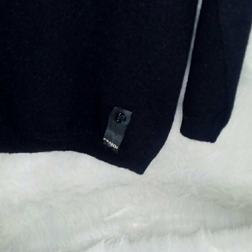 Fendi Cashmere Monster Eyes Sweater - Picture 3 of 7